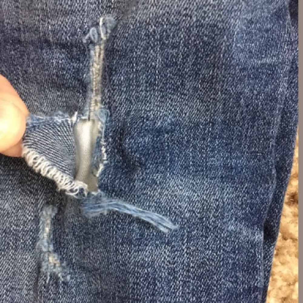 H&M plus size 22 stretch boyfriend jeans - Picture 7 of 8